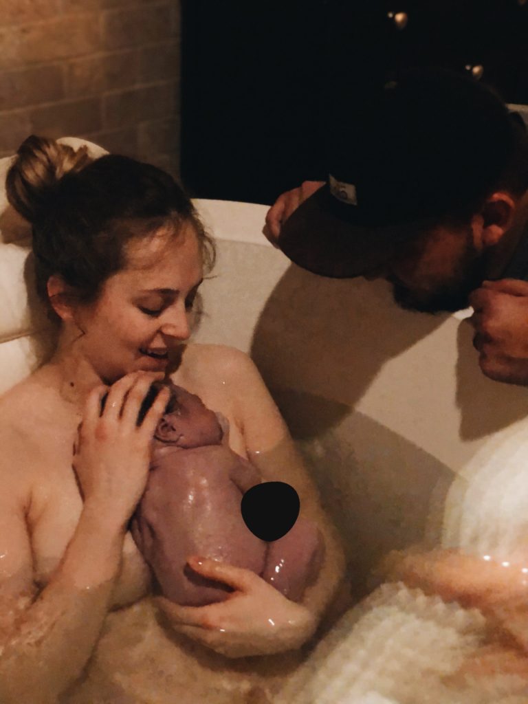 A positive, unmedicated birth center birth story